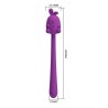 PRETTY LOVE - CUTE BUNNY FLIRTING STICK FLEXIBLE VIBRATOR USB RECHARGEABLE PURPLE