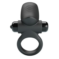PRETTY LOVE - ADRIEN VIBRATING PENIS RING 10 FUNCTIONS BLACK