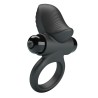 PRETTY LOVE - ADRIEN ANELLO VIBRANTE PER PENE 10 FUNZIONI NERO