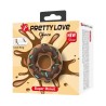 PRETTY LOVE - ANELLO PER PENE SUPER CIAMBELLA MARRONE