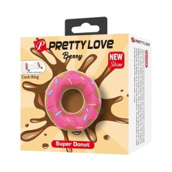 PRETTY LOVE - ANELLO PER PENE SUPER DONUT ROSA