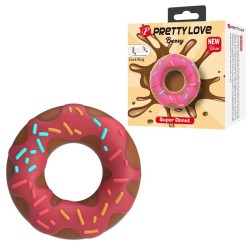 PRETTY LOVE - ANELLO PER PENE SUPER DONUT ROSA