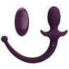 PRETTY LOVE - LIOEA PLUG ANAL VIBRATÓRIO COM RABO 12 FUNÇÕES ROXO COM CONTROLE REMOTO