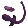PRETTY LOVE - LIOEA PLUG ANAL VIBRANT AVEC QUEUE 12 FONCTIONS TÉLÉCOMMANDE VIOLETTE
