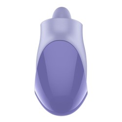 SATISFYER - TONGUE DANCER CLITORAL STIMULATOR WITH VIBRATION AND PULSATIONS LILAC