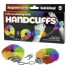 SPENCER & FLEETWOOD - HANDSCHELLEN AUS METALL MIT REGENBOGENGEFÜTTERT