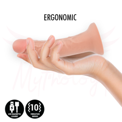MYTHOLOGY - ASHER ORIGINAL DILDO S - VIBRATOR COMPATIBLE WITH WATCHME WIRELESS TECHNOLOGY