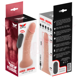 MYTHOLOGY - ASHER ORIGINAL DILDO S - VIBRATOR COMPATIBLE WITH WATCHME WIRELESS TECHNOLOGY