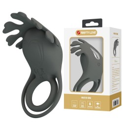 PRETTY LOVE - ANELLO VIBRANTE RICARICABILE CON STIMOLATORE