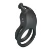 PRETTY LOVE - GOODWIN ANELLO PER PENE DOPPIO VIBRANTE RICARICABILE NERO