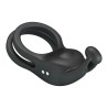 PRETTY LOVE - GOODWIN RECHARGEABLE DOUBLE VIBRATING COCK RING BLACK