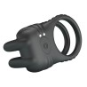 PRETTY LOVE - SINI RECHARGEABLE VIBRATING COCK RING 10 FUNCTIONS BLACK