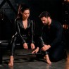 FETISH SUBMISSIVE BONDAGE - BARRA DI DIFFUSORE REGOLABILE 4 PEZZI