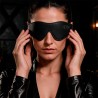 FETISH SUBMISSIVE - MASKE VEGANES LEDER MIT NEOPRENFUTTER
