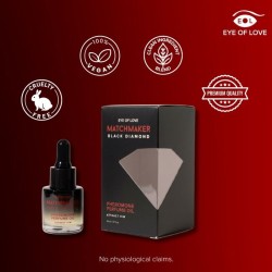 EYE OF LOVE - ÓLEO PERFUME DE FEROMÔNIOS DE DIAMANTE NEGRO MATCHMAKER 20 ML