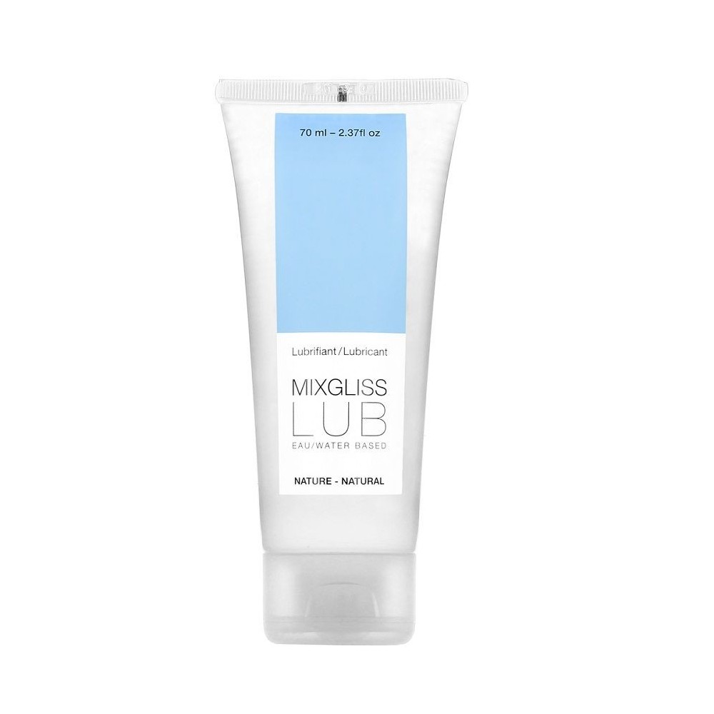 MIXGLISS - LUBRIFIANT NATUREL BASE D'EAU 70 ML