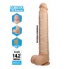 PRETTY LOVE - DANY DILDO FLEXÍVEL REALISTA COM VENTOSA 36 CM -Ø- 5,6 CM