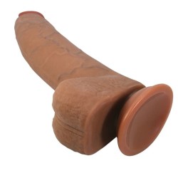 PRETTY LOVE - EVANDER DILDO FLESSIBILE E REALISTICO CON VENTOSA 23 CM -Ø- 4.9 CM