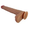 PRETTY LOVE - TERIN PLUS DILDO DE SILICONE REALISTA COM VENTOSA 37,6 CM Ø 5,5 CM