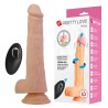 PRETTY LOVE - MILES THRUSTING & ROTATING VIBRATING DILDO REMOTE CONTROL 23.5 CM Ø 4.8 CM NATURAL