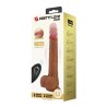 PRETTY LOVE - JONATHAN REALISTIC THRUSTING VIBRATOR WITH REMOTE CONTROL BROWN