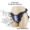 PRETTY LOVE - SLIP UNIVERSALI CON IMBRACATURA STRAP-ON NERI E BLU