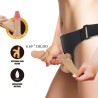 PRETTY LOVE - ARNÊS ZANE COM DILDO FLEXÍVEL 17 CM Ø 4,3 CM NATURAL