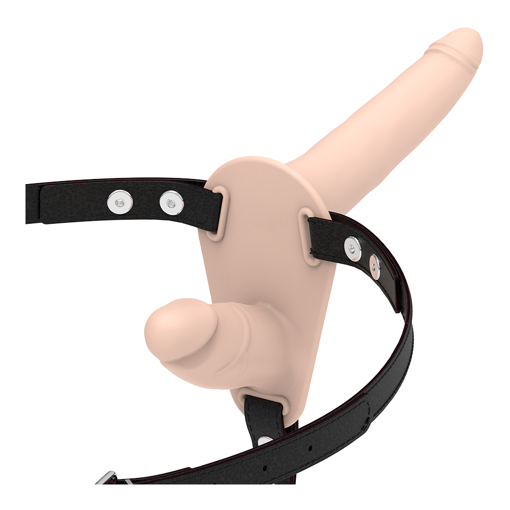 FETISH SUBMISSIVE HARNESS - DOUBLE PENETRATION FLESH