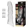 PRETTY LOVE - CAPA EXTENSORA DE PÊNIS AJUSTÁVEL 28 CM Ø 4,5 CM TRANSPARENTE