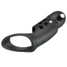 PRETTY LOVE - CRAIG RECHARGEABLE VIBRATING PENIS RING BLACK