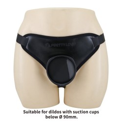 PRETTY LOVE - UNIVERSAL STRAP-ON HARNESS WITH REALISTIC DILDO