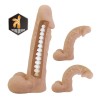 PRETTY LOVE - JOLYON HARNESS MIT FLEXIBLES DILDO 22 CM Ø 4,8 CM NATÜRLICH