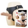 PRETTY LOVE - ARNÊS JOLYON COM DILDO FLEXÍVEL 22 CM Ø 4,8 CM NATURAL