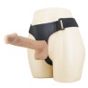 PRETTY LOVE - KASPAR HARNESS WITH FLEXIBLE DILDO 21 CM Ø 5 CM NATURAL
