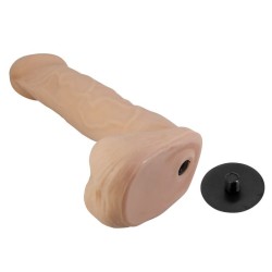PRETTY LOVE - IMBRACATURA KASPAR CON DILDO FLESSIBILE 21 CM Ø 5 CM NATURALE