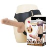 PRETTY LOVE - KASPAR HARNESS MIT FLEXIBLES DILDO 21 CM Ø 5 CM NATÜRLICH