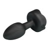 PRETTY LOVE - RECHARGEABLE VIBRATING ANAL PLUG 10 MODES BLACK