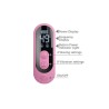 PRETTY LOVE - VIBRADOR BELLA RABBIT COM ESTIMULAÇÃO DE BORBOLETA E LED ROSA