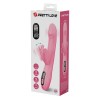 PRETTY LOVE - VIBRATEUR BELLA RABBIT AVEC STIMULATION PAPILLON ET LED ROSE