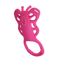 PRETTY LOVE - BUTTERFLY APP CONTROL PANTY MASSAGER PINK