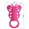 PRETTY LOVE - MASSEUR DE CULOTTE PAPILLON ROSE