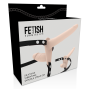 FETISH SUBMISSIVE HARNESS - VIBRADOR FLESH UP DE DUPLA PENETRAO
