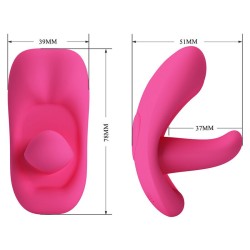 PRETTY LOVE - HAZELYNN 12 FUNCTION APP CONTROL MASSAGER PINK