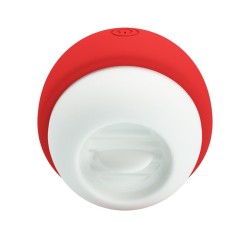 PRETTY LOVE - STIMOLATORE CLITORIDEO RICARICABILE CON EFFETTO LINGUA ROSSO