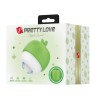 PRETTY LOVE - ESTIMULADOR CLITORIANO RECARREGÁVEL COM EFEITO DE LÍNGUA VERDE