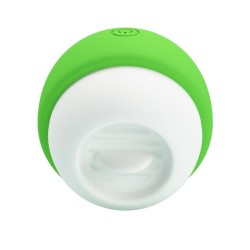 PRETTY LOVE - RECHARGEABLE TONGUE EFFECT CLITORAL STIMULATOR GREEN