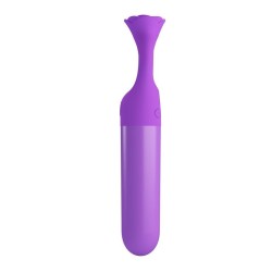PRETTY LOVE - GIANA RECHARGEABLE MINI VIBRATOR MASSAGER PURPLE