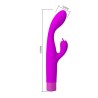 JRETTY LOVE - JENE VIBRATEUR À DOUBLE STIMULATION POINT G ET CLITORIAL VIOLET
