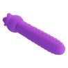 PRETTY LOVE - VIBRATORE RICARICABILE DANNELL PER STIMOLAZIONE ORALE E CLITORIDEA, VIOLA