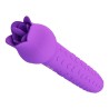 PRETTY LOVE - VIBRATORE RICARICABILE DANNELL PER STIMOLAZIONE ORALE E CLITORIDEA, VIOLA